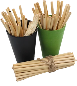 Paille en roseau Pack de 250 Pièces 21.cm X 0.6 - 0.8
